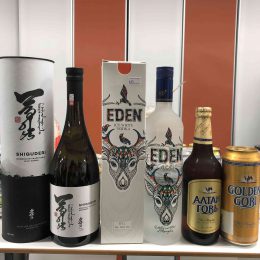 モンゴルのお酒で乾杯🍻